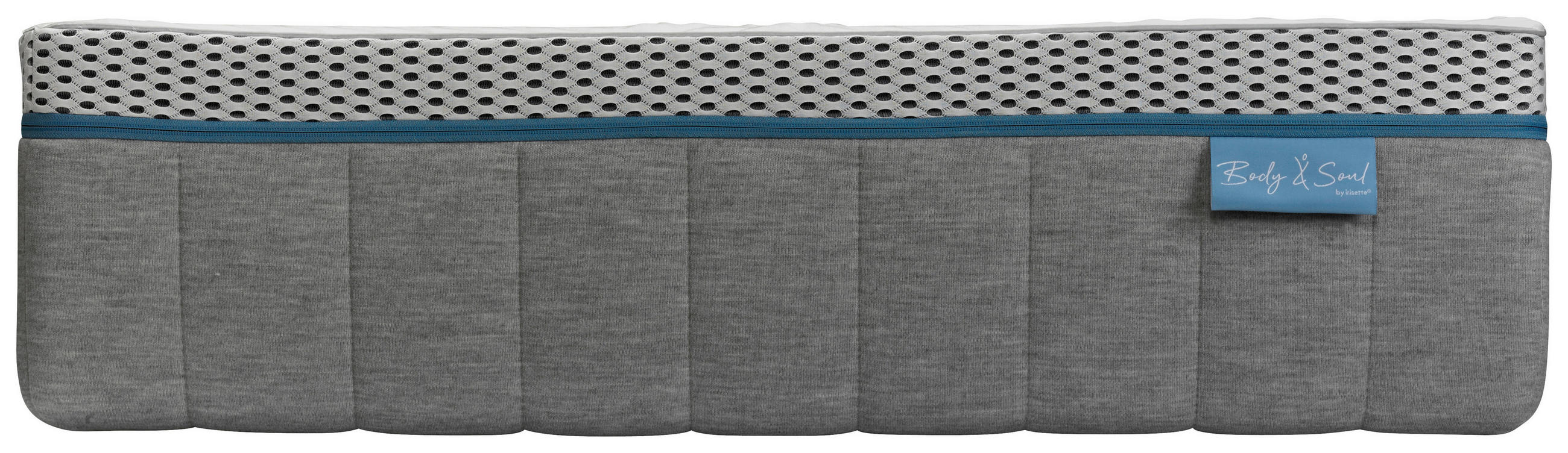 TAŠTIČKOVÝ MATRAC, 90/200 cm - biela, Basics, textil (90/200cm)