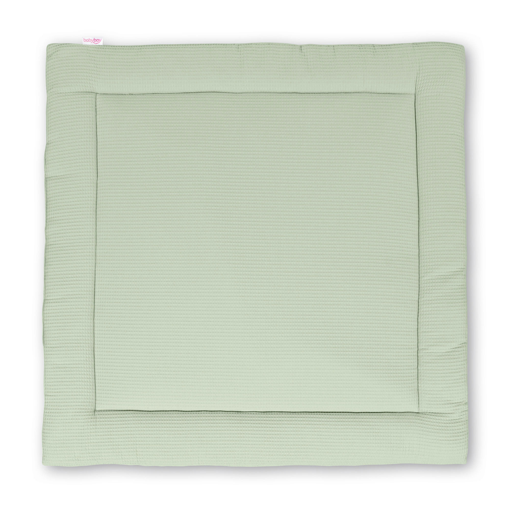 Babybay Krabbeldecke Jadegrün 120x120 cm