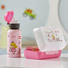 Brotdose & Trinkflasche - Rosa, Kunststoff (18,2/7,5/18,3cm) - EMSA