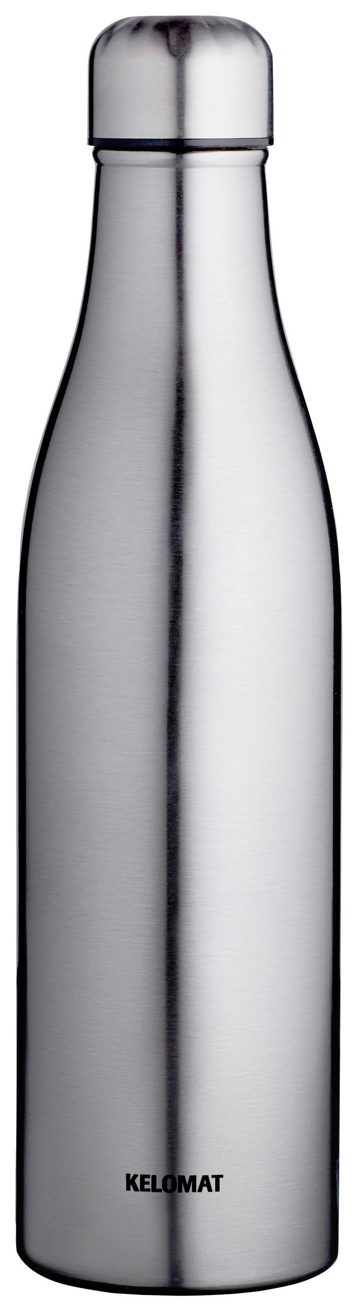 TRINKFLASCHE 0.75 l KELOMAT SPEZIALARTIKEL  - Silberfarben, KONVENTIONELL, Metall (6,50cm) - Riess