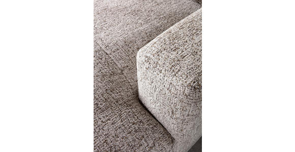 ECKSOFA  in Chenille Braun  231/178 cm  - Schwarz/Braun, MODERN, Kunststoff/Textil (231/178cm) - Carryhome