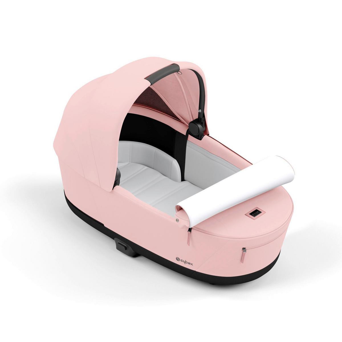 LIEGEWANNE PRIAM LUX  - Hellrosa/Weiß, Trend, Textil (87,5/48/60cm) - Cybex
