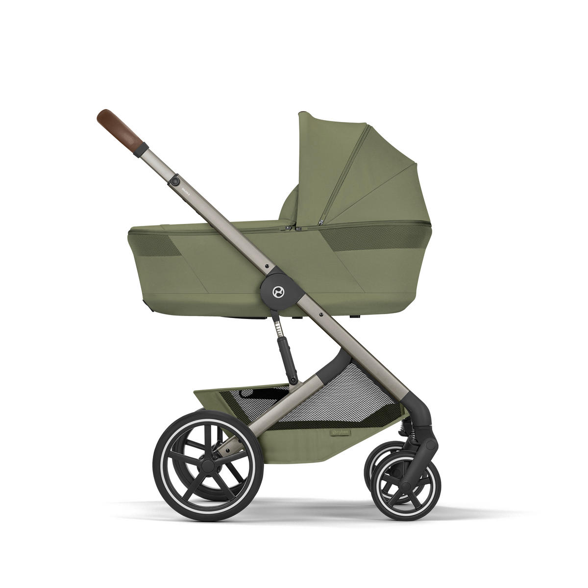 KOMBINIRANA DJEČJA KOLICA  Balios S Lux TPE inkl. Fold-Carrycot  - Khaki/taupe, Basics, tekstil/metal (87/60/108cm) - cybex GOLD