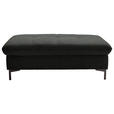 HOCKER in Textil Anthrazit  - Anthrazit/Schwarz, Design, Textil (124/46/68cm) - Xora