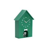 WANDUHR  Smaragdgrün  - Smaragdgrün, Basics, Kunststoff (24.9/27cm) - Karlsson