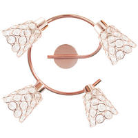 DECKENLEUCHTE Glossy 11/28/29 cm  - Roségold, KONVENTIONELL, Metall (11/28/29cm)