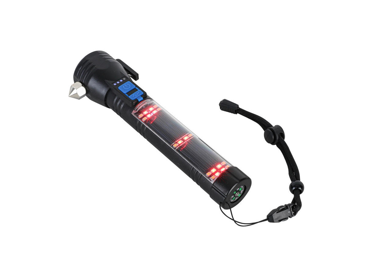 ELEMLÁMPA - fekete/áttetsző, Basics, műanyag/fém (20/3,2/4,5cm) - Boxxx