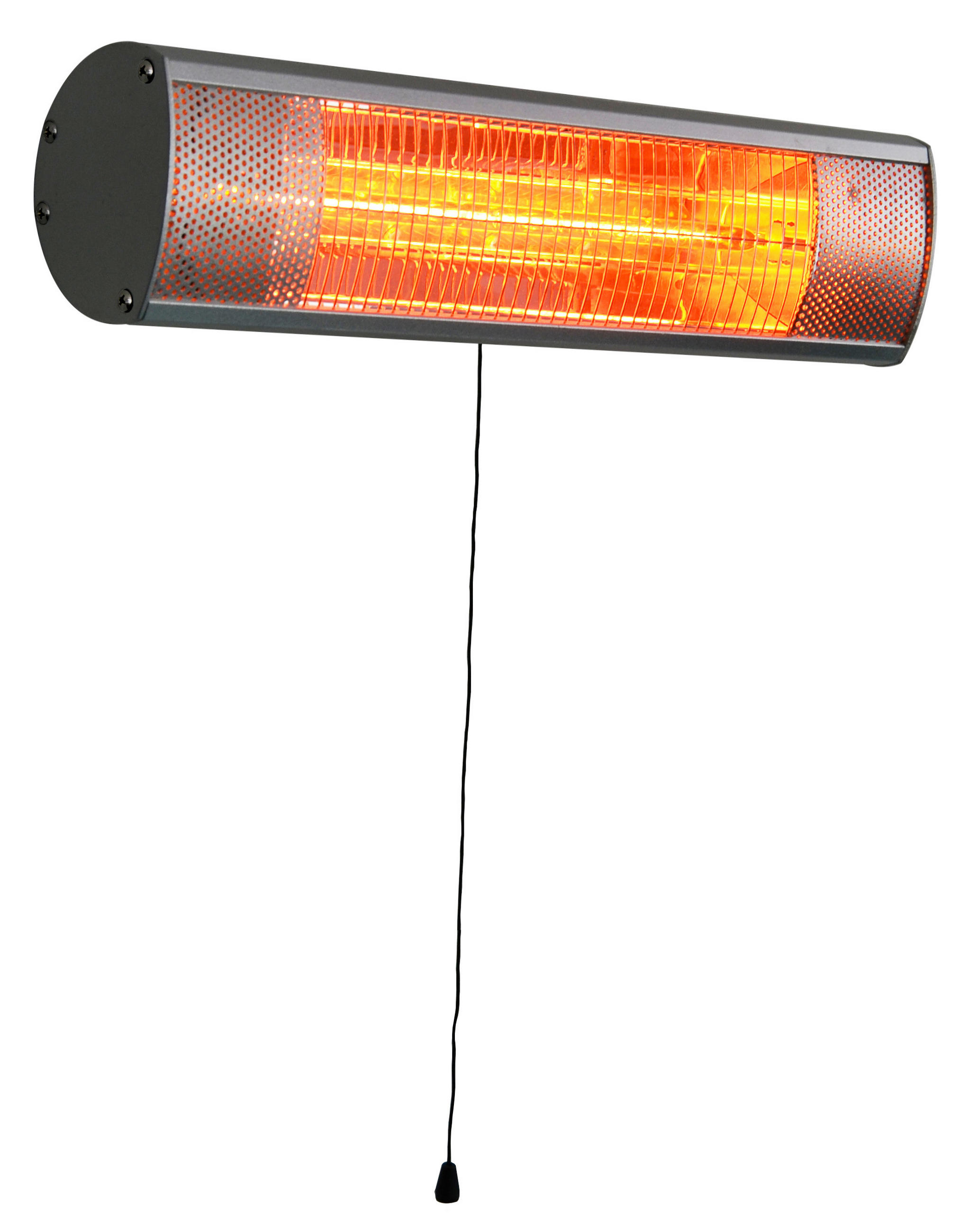 INFRAROTSTRAHLER - Schwarz, Basics, Metall (44,5/10,6/17cm)