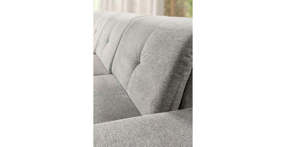 WOHNLANDSCHAFT Taupe Chenille  - Taupe/Grau, KONVENTIONELL, Kunststoff/Textil (188/340/240cm) - Carryhome