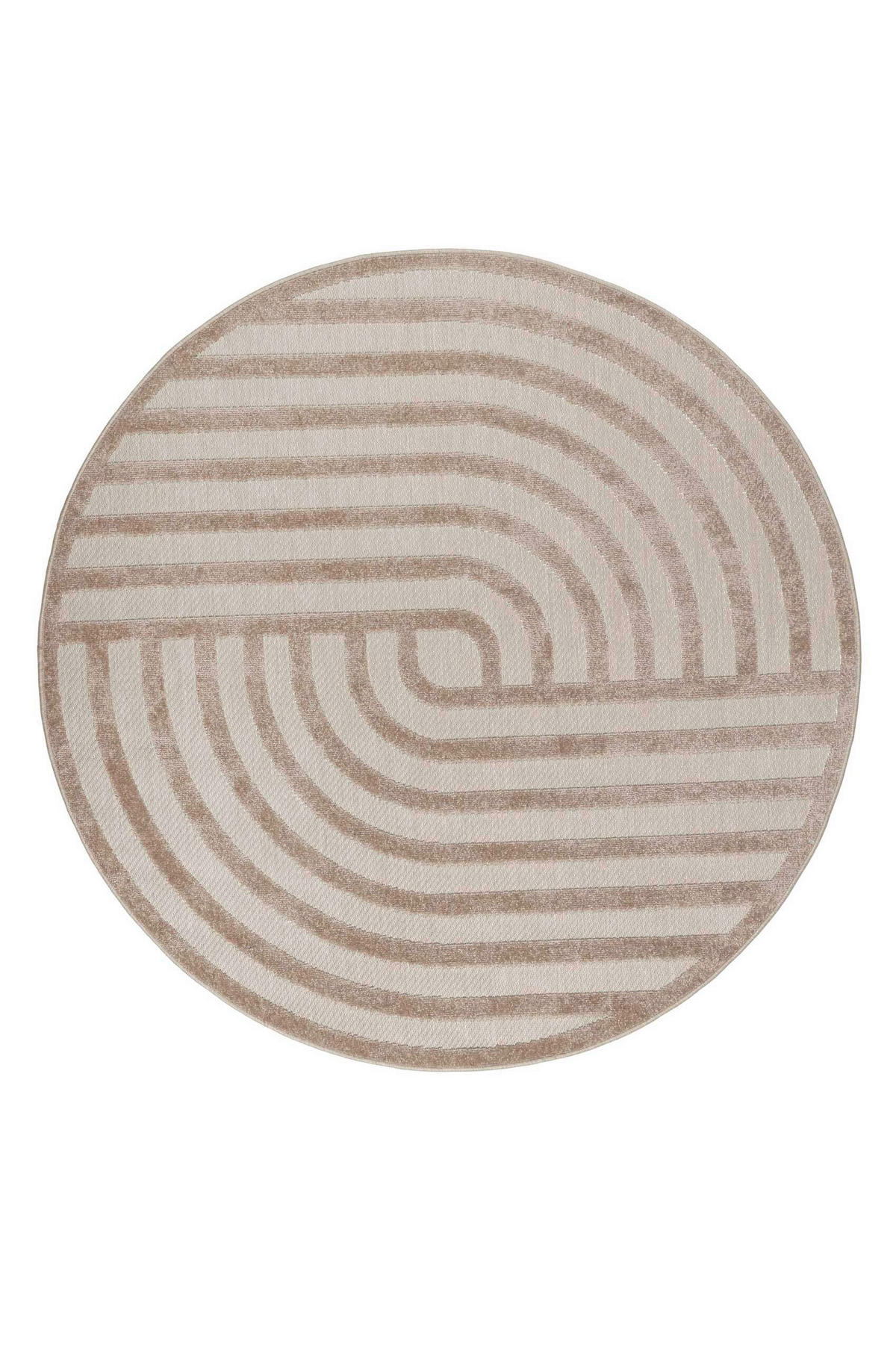 OUTDOORTEPPICH 120 cm Spirit Beige  - Beige, Design, Textil (120cm) - Esprit