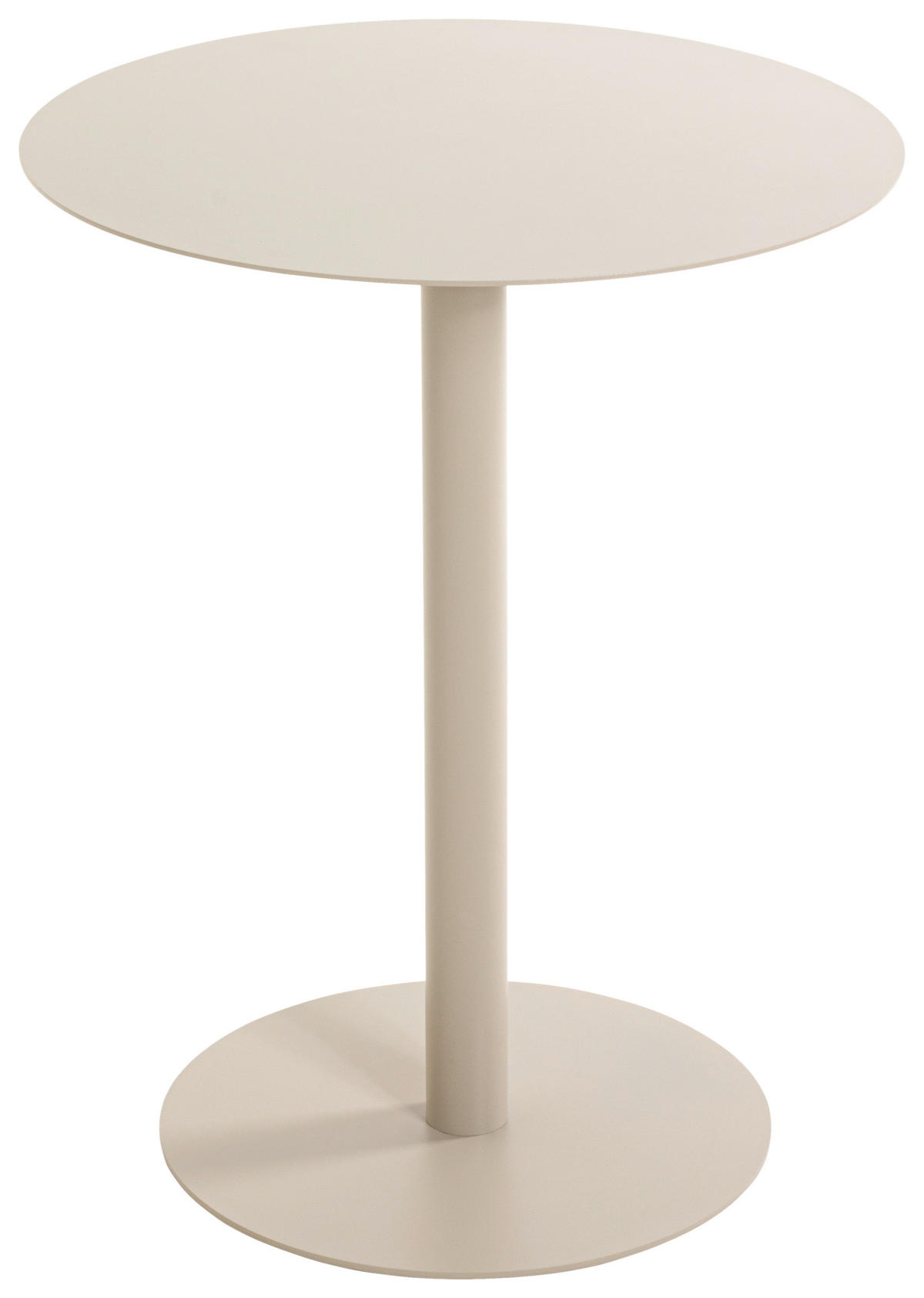 ODKLÁDACÍ STOLEK, světle šedá - světle šedá, Trend, kov (40/40/50cm)