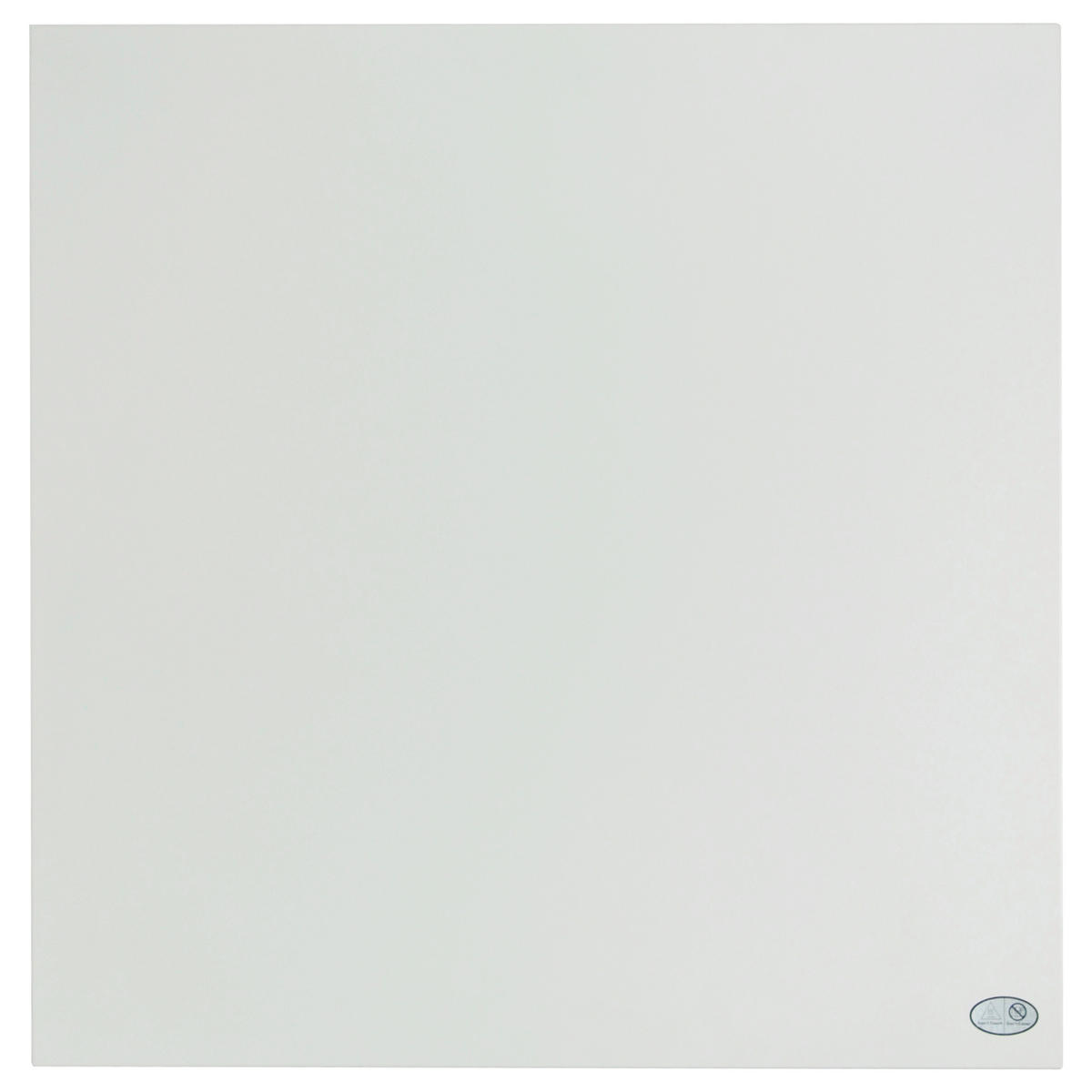 INFRAROT-HEIZPANEEL design  - Weiß, Basics, Kunststoff/Metall (61,5/61,5/3,3cm)