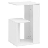 POMOĆNI STOLIĆ bijela  drvni materijal   - bijela, Design, drvni materijal (30/35/61cm) - MID.YOU