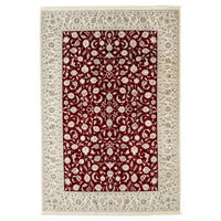 ORIENTALSKA PREPROGA NAIN  40/60 cm   rdeča  - rdeča, Konvencionalno, tekstil (40/60cm) - Cazaris