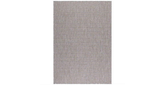 In- und Outdoorteppich 80/150 cm Zagora Grau, Beige - Beige/Grau, Basics, Textil (80/150cm) - Novel