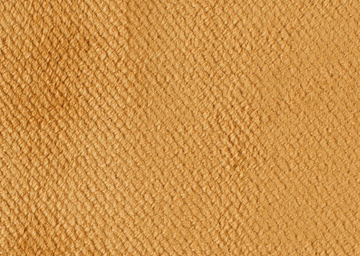 SOFAELEMENT in Plüsch Currygelb  - Currygelb/Schwarz, Konventionell, Kunststoff/Textil (125/66/155cm) - Carryhome