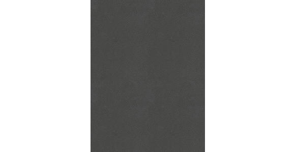 ARMLEHNSTUHL in Eisen Echtleder pigmentiert - Anthrazit/Schwarz, Design, Leder/Metall (63/82/62,5cm) - Dieter Knoll
