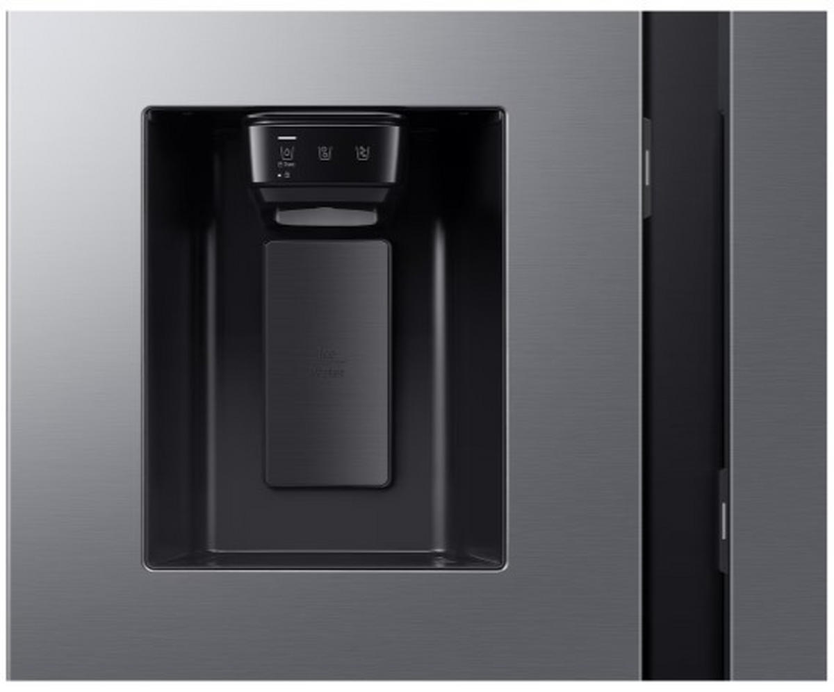 SIDE-BY-SIDE 91,2/178,4/72,6 cm  - Edelstahlfarben, Trend (91,2/178,4/72,6cm) - Samsung