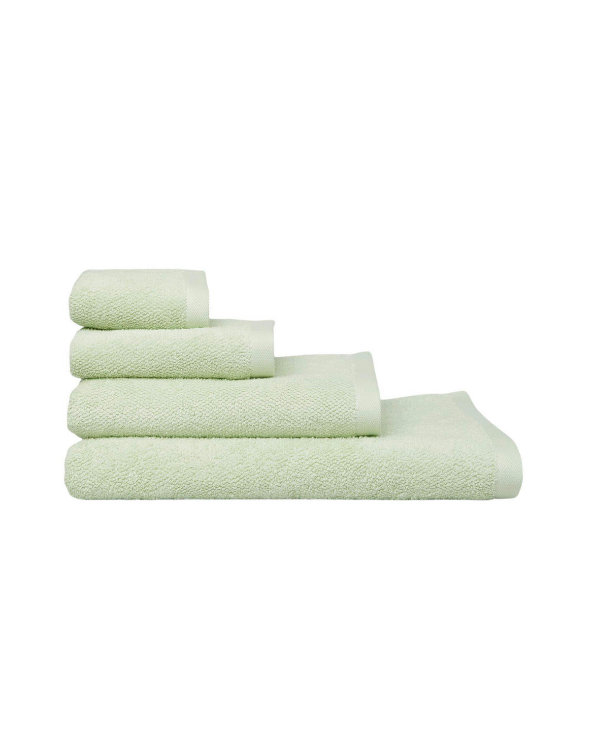 DUSCHTUCH Timeless Uni 70/140 cm  - Hellgrün, Basics, Textil (70/140cm) - Marc O'Polo