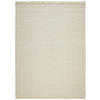 HANDWEBTEPPICH Weiß  - Weiß, Basics, Textil (70cm) - Linea Natura