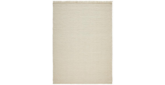 HANDWEBTEPPICH  - Weiß, Basics, Textil (70cm) - Linea Natura