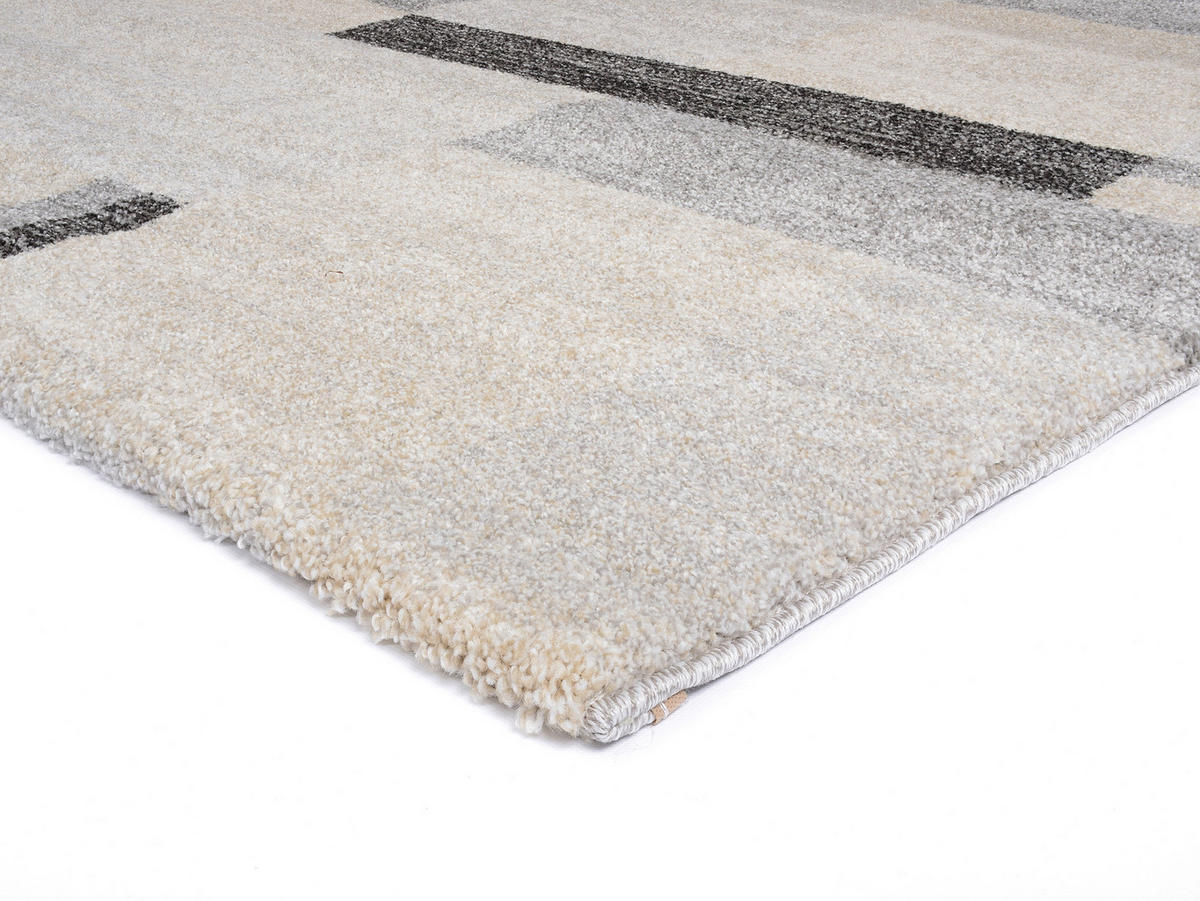 WEBTEPPICH 240/290 cm Palazzo Bloc Grau  - Grau, KONVENTIONELL, Textil (240/290cm) - Novel