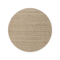 JUTETEPPICH Wohnzimmer 160 cm Jaipur Greige rund  - Greige, Basics, Textil (160cm) - Hanse Home