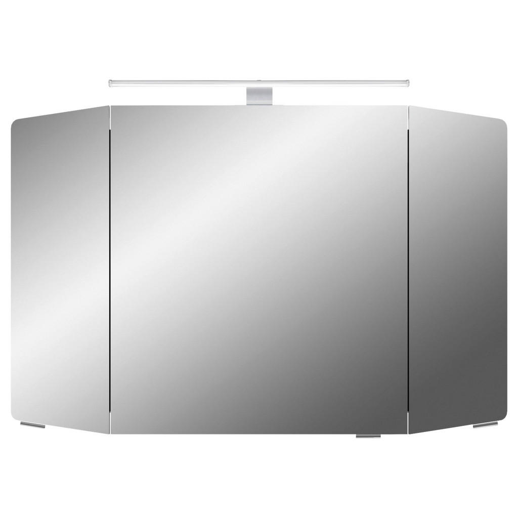 Thumbnail - Pelipal Spiegelschrank Cassca Sprint, Graphit, Metall, 6 Fächer, 100x67x17 cm, Made in Germany, erweiterbar, Typenauswah...