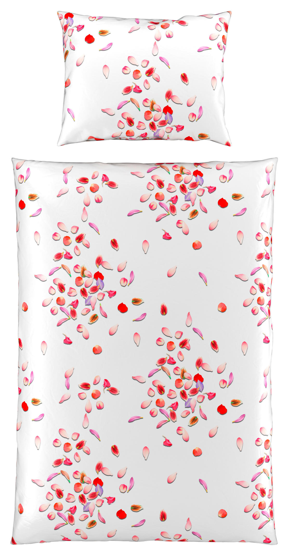 POSTELJINA SA DVA LICA AURORE 140/200 cm saten bela  - bela, Konvencionalno, tekstil (140/200cm) - Esposa