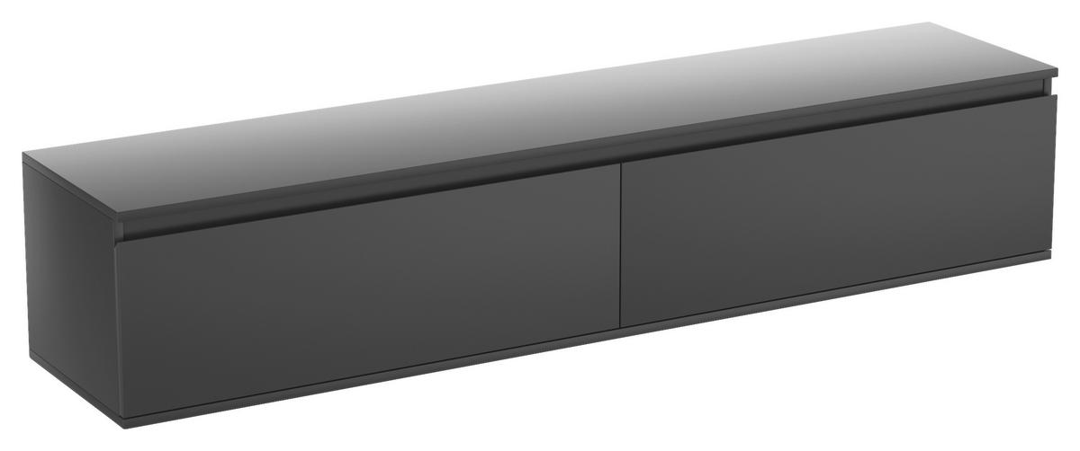 LOWBOARD  in 180/30/33 cm  - Schwarz, Design, Holzwerkstoff (180/30/33cm) - Boxxx