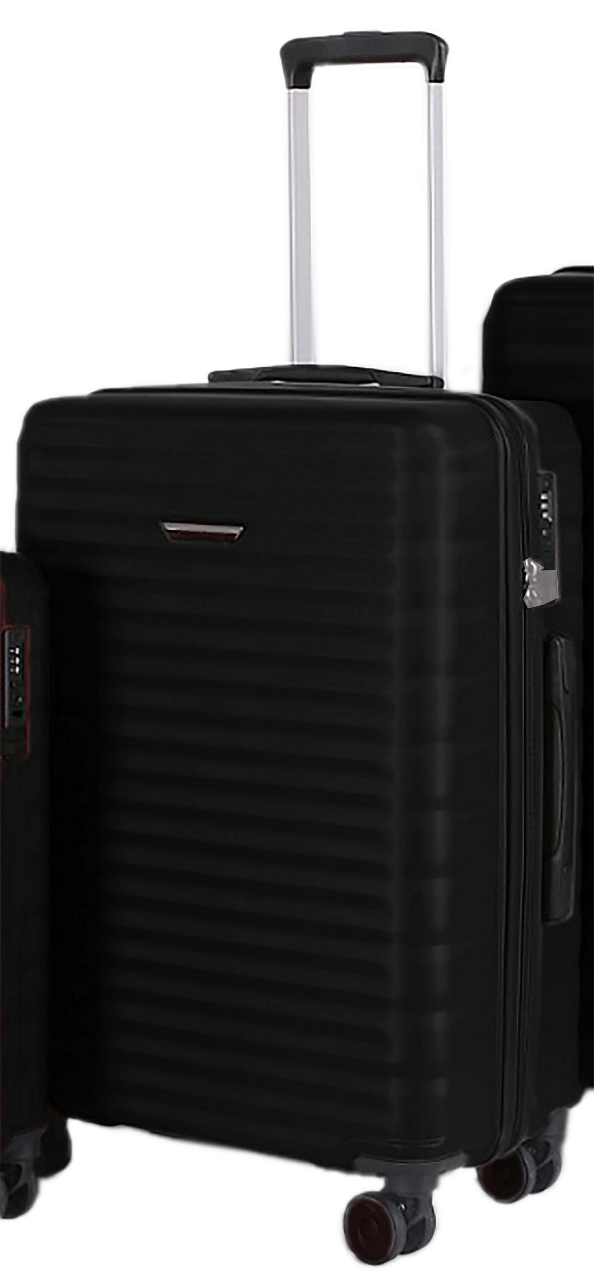 UTAZÓBŐRÖND - fekete, Design, műanyag/textil (45/66,5/25,5cm) - Novel