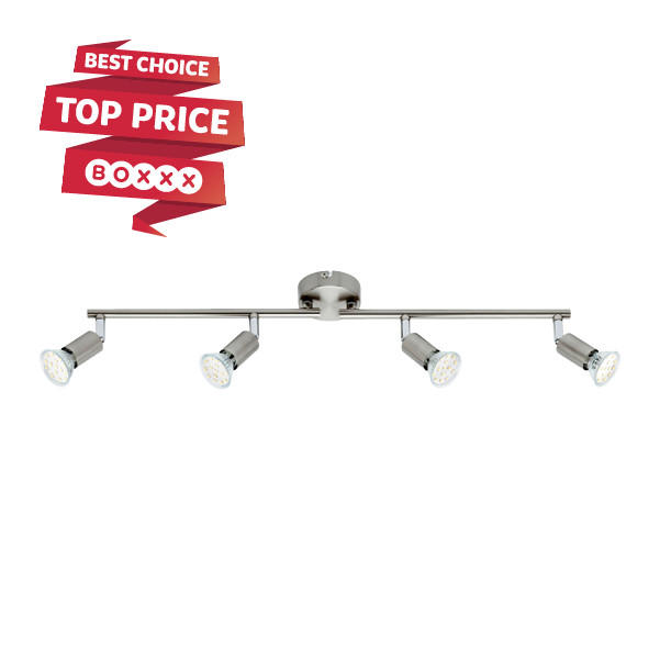 STRAHLER   - Nickelfarben, KONVENTIONELL, Metall (60,5cm) - Boxxx