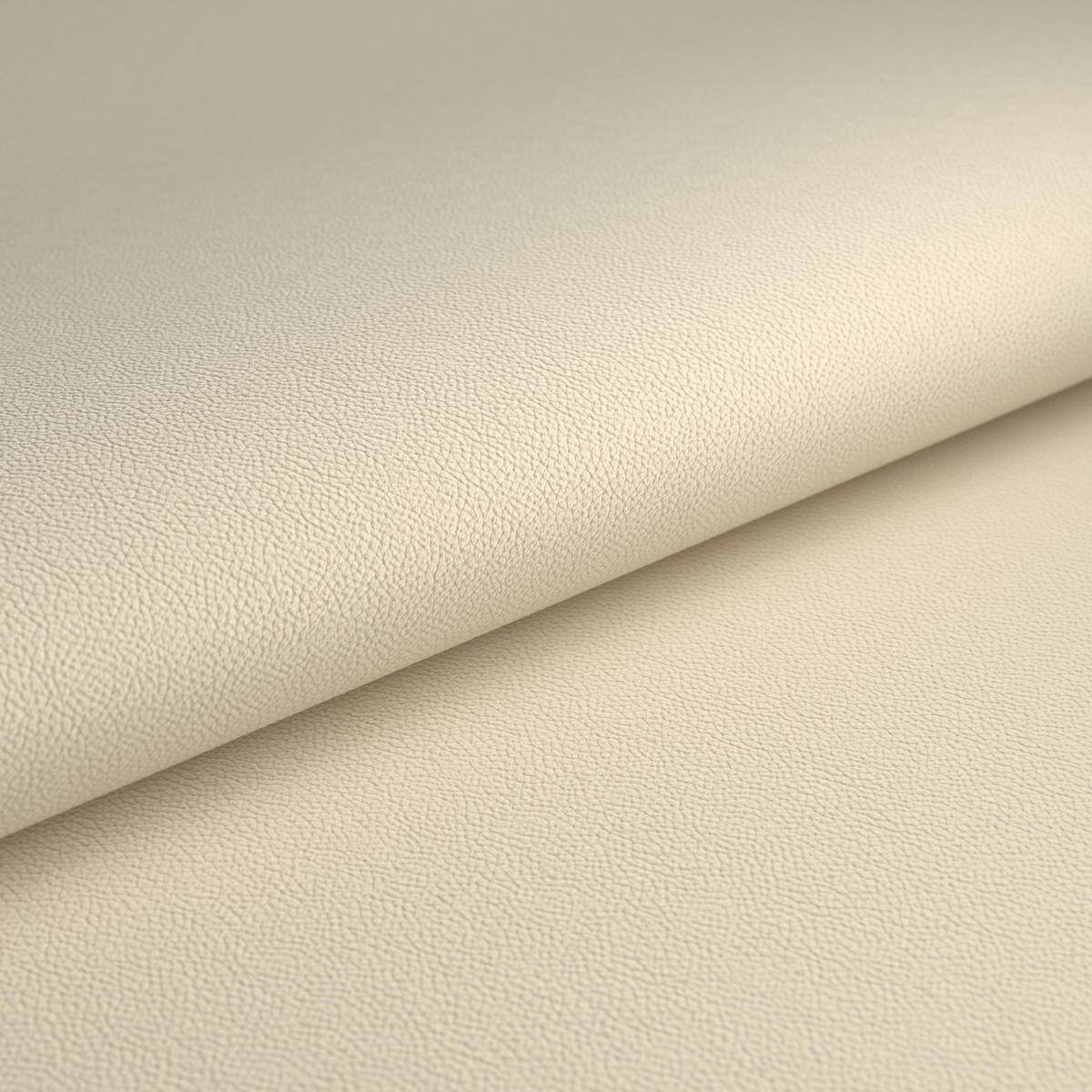 DREHSTUHL Grau, Weiß, Beige  - Beige/Weiß, MODERN, Leder/Kunststoff (70/103-115/70cm)