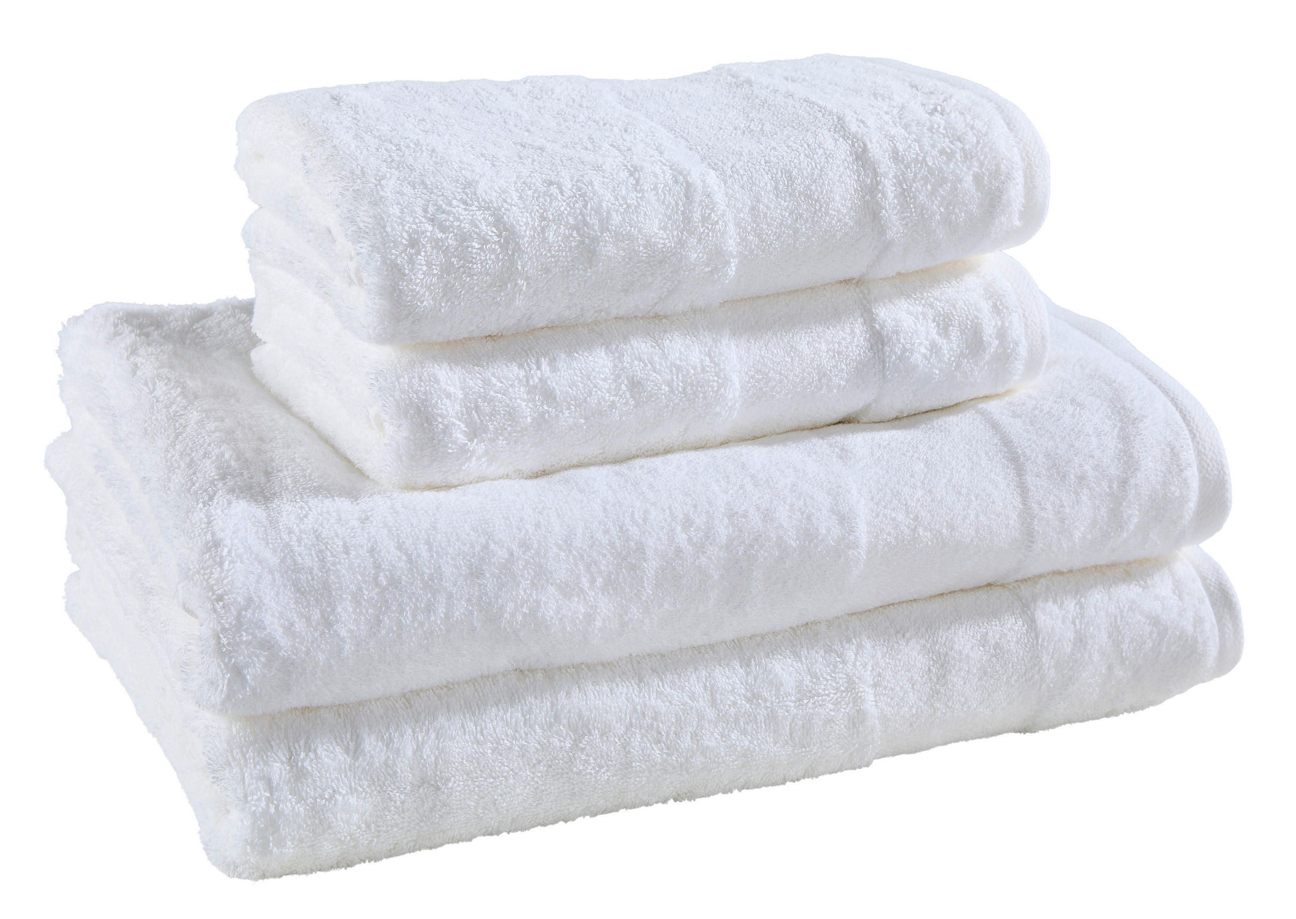 FROTTIERSET Weiß 4-teilig  - Weiß, Basics, Textil - Villeroy & Boch