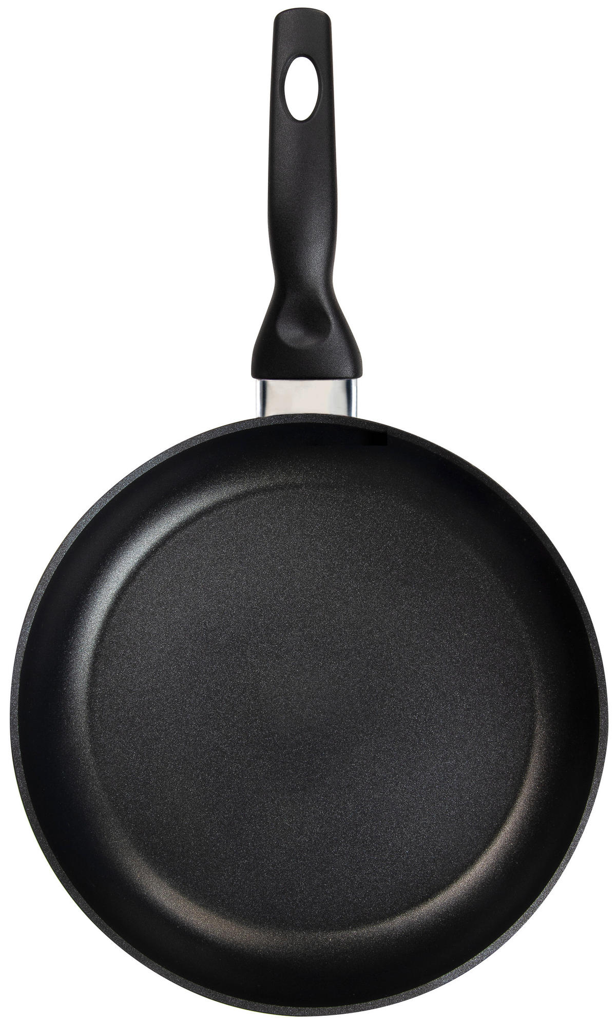 PFANNENSET PANAREA Aluminium 3-teilig  - Schwarz, Basics, Metall (20+24+28cm) - Ballarini