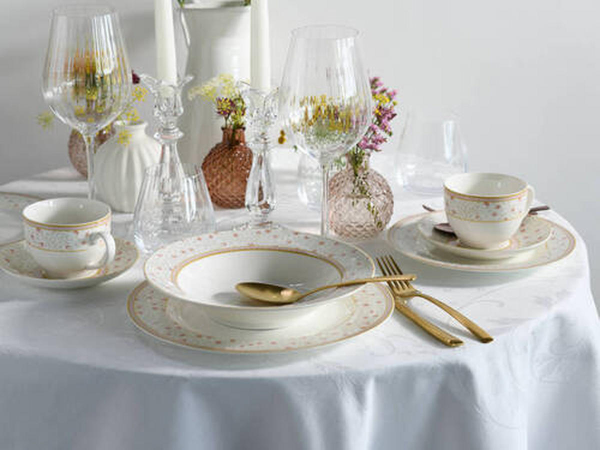 KOMBINOVANÁ SOUPRAVA, 30dílné, porcelán (new bone china) - perleť, Trend, keramika - Creatable