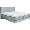 BOXSPRINGBETT 160/200 cm  in Hellgrau  - Hellgrau, KONVENTIONELL, Holz/Textil (160/200cm) - Dieter Knoll