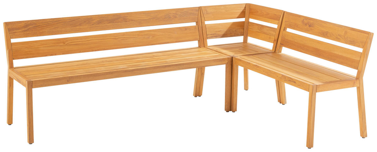 ECKELEMENT  in   - Teakfarben, Design, Holz (58/85/58cm)