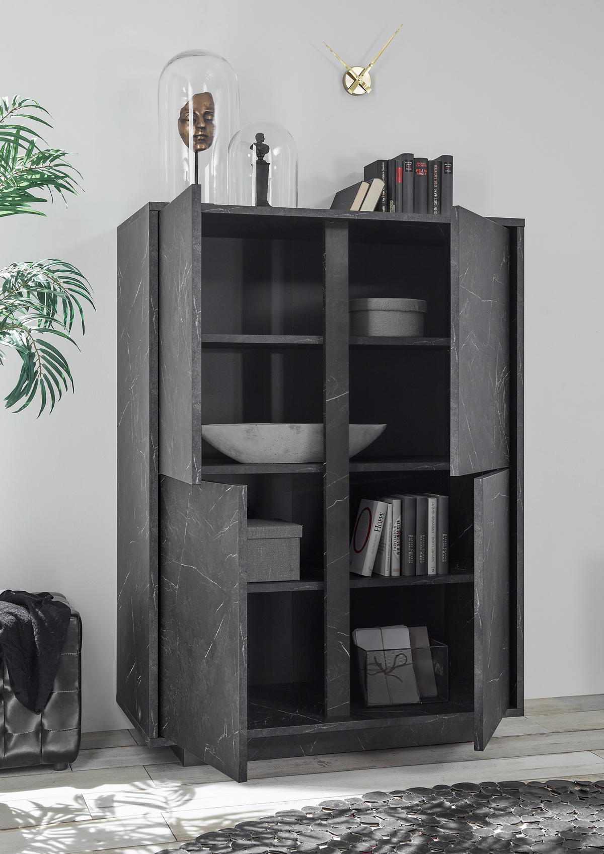 HIGHBOARD  92/145/43 cm  - Anthrazit, Design, Holzwerkstoff (92/145/43cm) - MID.YOU