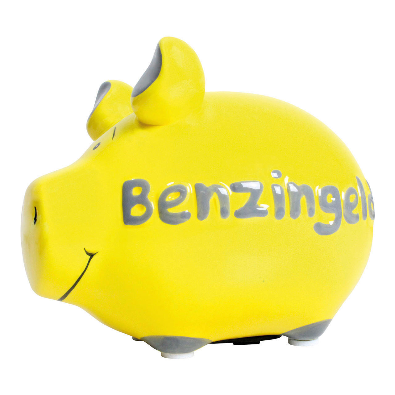 SPARDOSE  - Gelb, KONVENTIONELL, Keramik (12.5/9/9cm)
