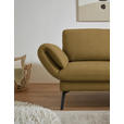ECKSOFA  in Flachgewebe Schilfgrün  255-365/175-224 cm  - Schilfgrün/Schwarz, Design, Textil/Metall (255-365/175-224cm) - Dieter Knoll