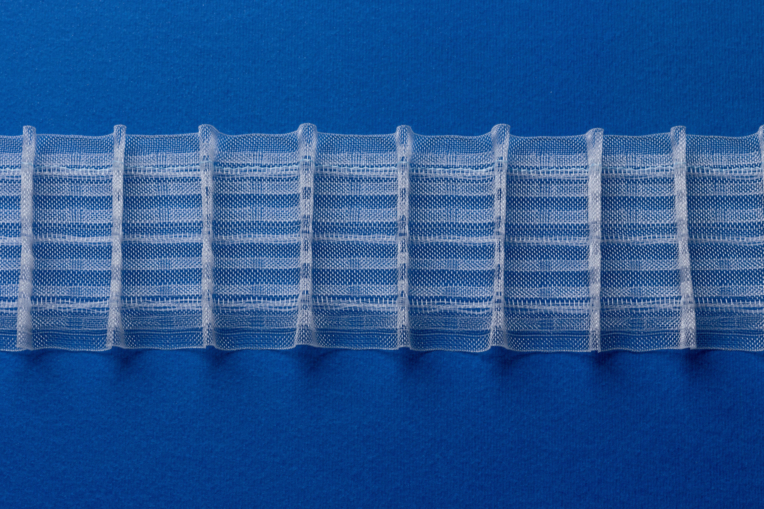 BEHÚZÓSZALAG  - áttetsző, Basics, textil (7cm)