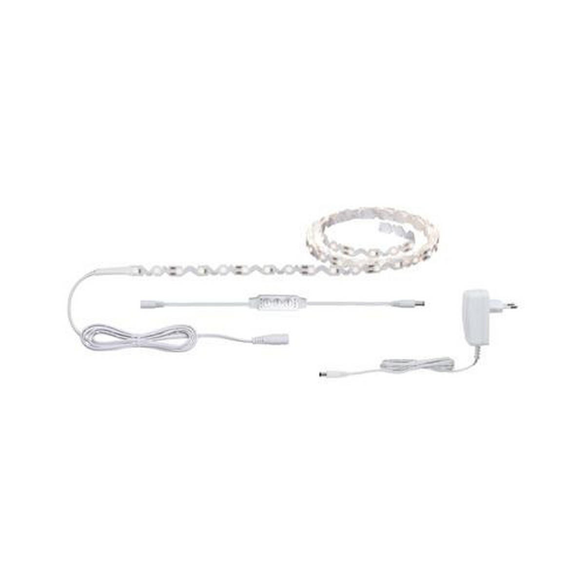 LED-STRIP FLEX 150/0,9/0,15 cm   - Weiß, Design, Kunststoff (150/0,9/0,15cm) - Paulmann