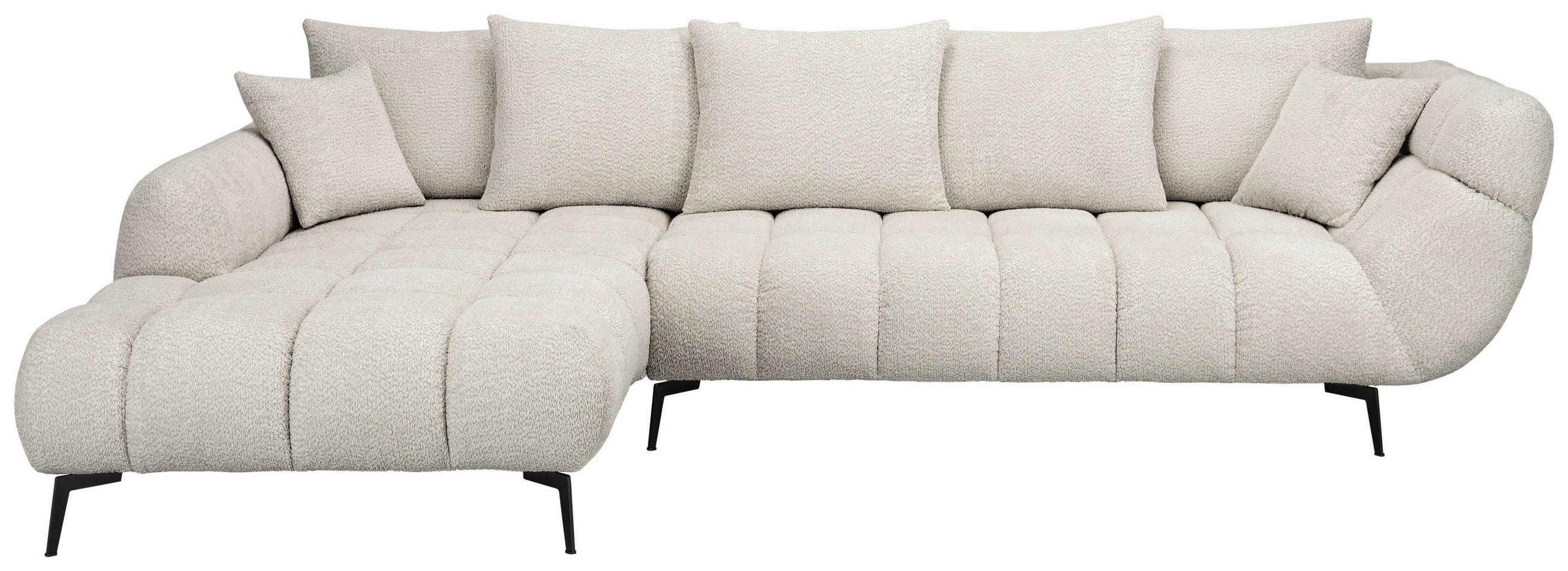 Carryhome Ecksofa Elfenbein 318x217 cm