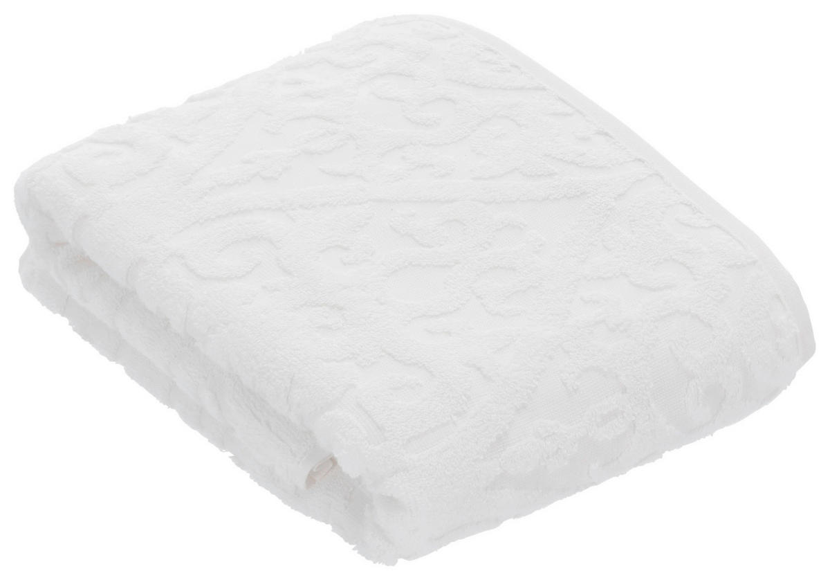 BADETUCH Fidelio Weiß 100/150 cm  - Weiß, Basics, Textil (100/150cm) - Vossen