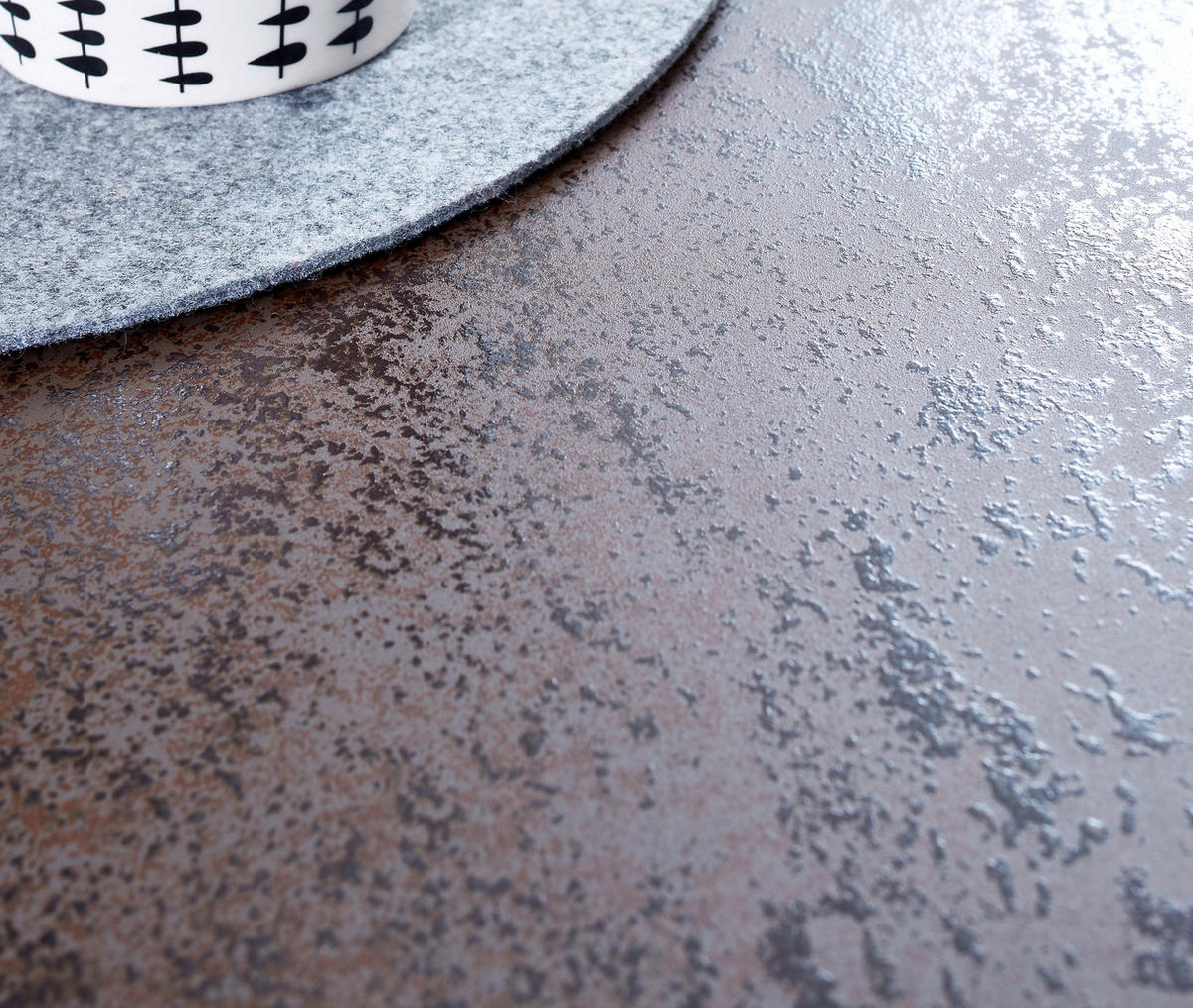 COUCHTISCH in Metall, Glas, Keramik 87/87/40 cm  - Schwarz/Nickelfarben, Design, Glas/Keramik (87/87/40cm) - Naos