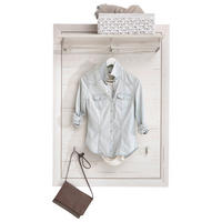 ELŐSZOBAPANEL 82/115/30 cm  - fehér, Lifestyle, faalapú anyag (82/115/30cm) - Hom`in