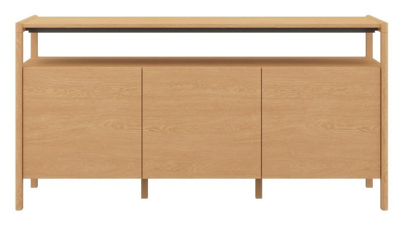 SIDEBOARD 177/89/45 cm  - ekfärgad, Design, trä (177/89/45cm) - Skovby