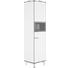 VITRINE Walnuss massiv Beige, Nussbaumfarben - Beige/Nussbaumfarben, Design, Glas/Holz (52/216/46cm) - JOOP!