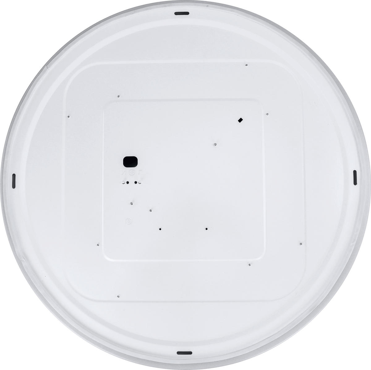 LED-DECKENLEUCHTE MOON 48,2/7,3 cm  - Weiß, Design, Metall (48,2/7,3cm)